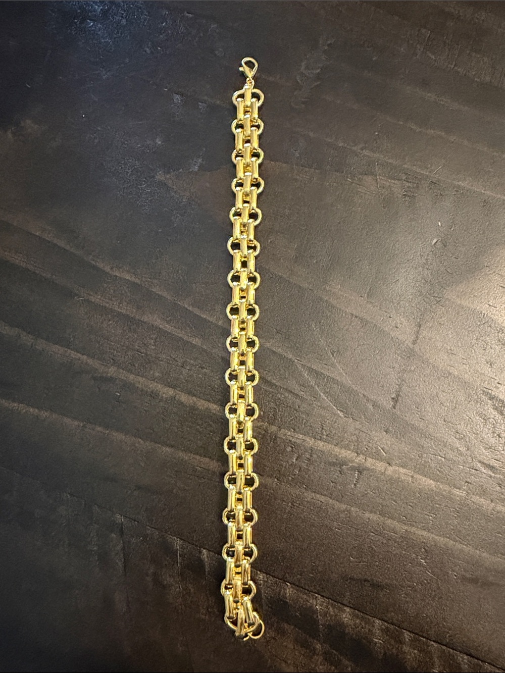 Gold Link Chain Bracelet